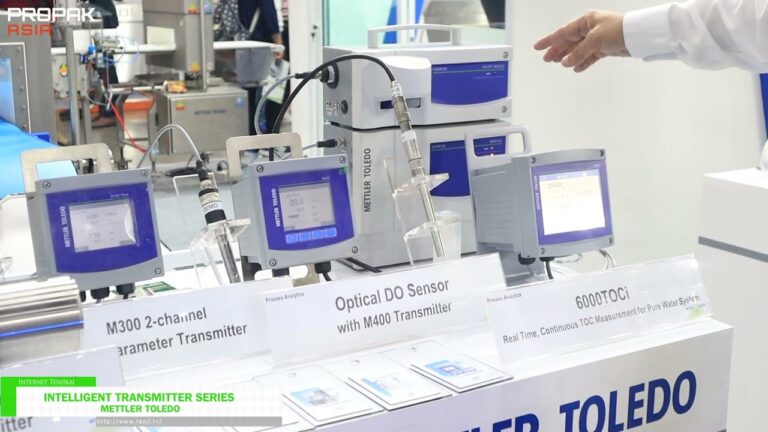 [ProPak Ásia 2022] Série de transmissores inteligentes - Mittler Toledo
