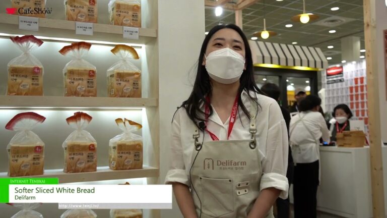 [21º SEUL INT'L CAFE SHOW 2022] Pão branco fatiado mais macio - Delifarm