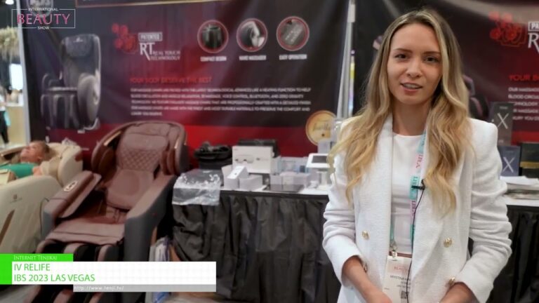 [IBS Las Vegas 2023 - International Beauty Show Las Vegas] Cadeiras de massagem e outros equipamentos médicos - IV RELIFE