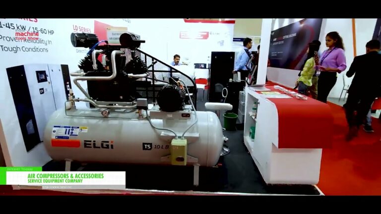 [IMTOS 2023 - Mostra de máquinas-ferramentas da Índia] Compressores de ar e acessórios - EMPRESA DE EQUIPAMENTO DE SERVIÇO