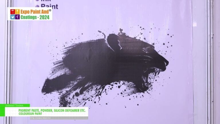 [5ª Expo Tintas e Revestimentos 2024] Pasta de pigmento, pó, deformador de silício, etc. - TINTA COLOURSUN