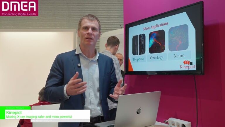 [DMEA 2025 - Conectando a Saúde Digital] Kinepict - Tornando a imagem de raios X mais segura e poderosa