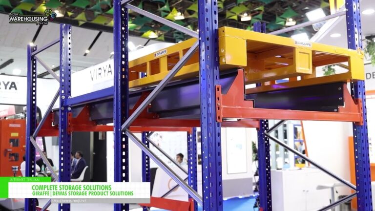 Soluções completas de armazenamento - GIRAFFE | DEWAS STORAGE SOLUTIONS [15th Edition of India Warehousing Show 2026]