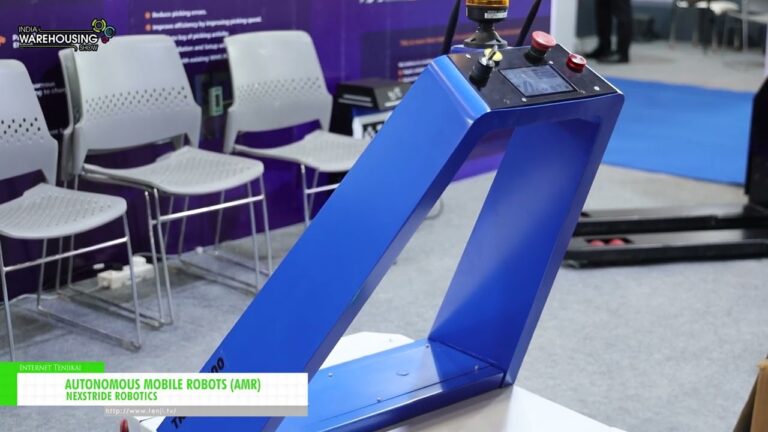 Robôs Móveis Autônomos (AMR) - NEXSTRIDE ROBOTICS [15th Edition of India Warehousing Show 2026]