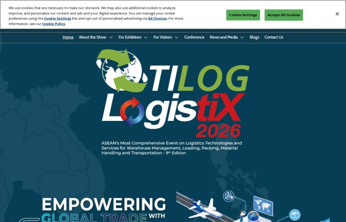 O que é a TILOG-LOGISTIX?｜Feira internacional de logística que reúne automação de armazéns, automação logística e tecnologias de material handling para a Tailândia e a ASEAN